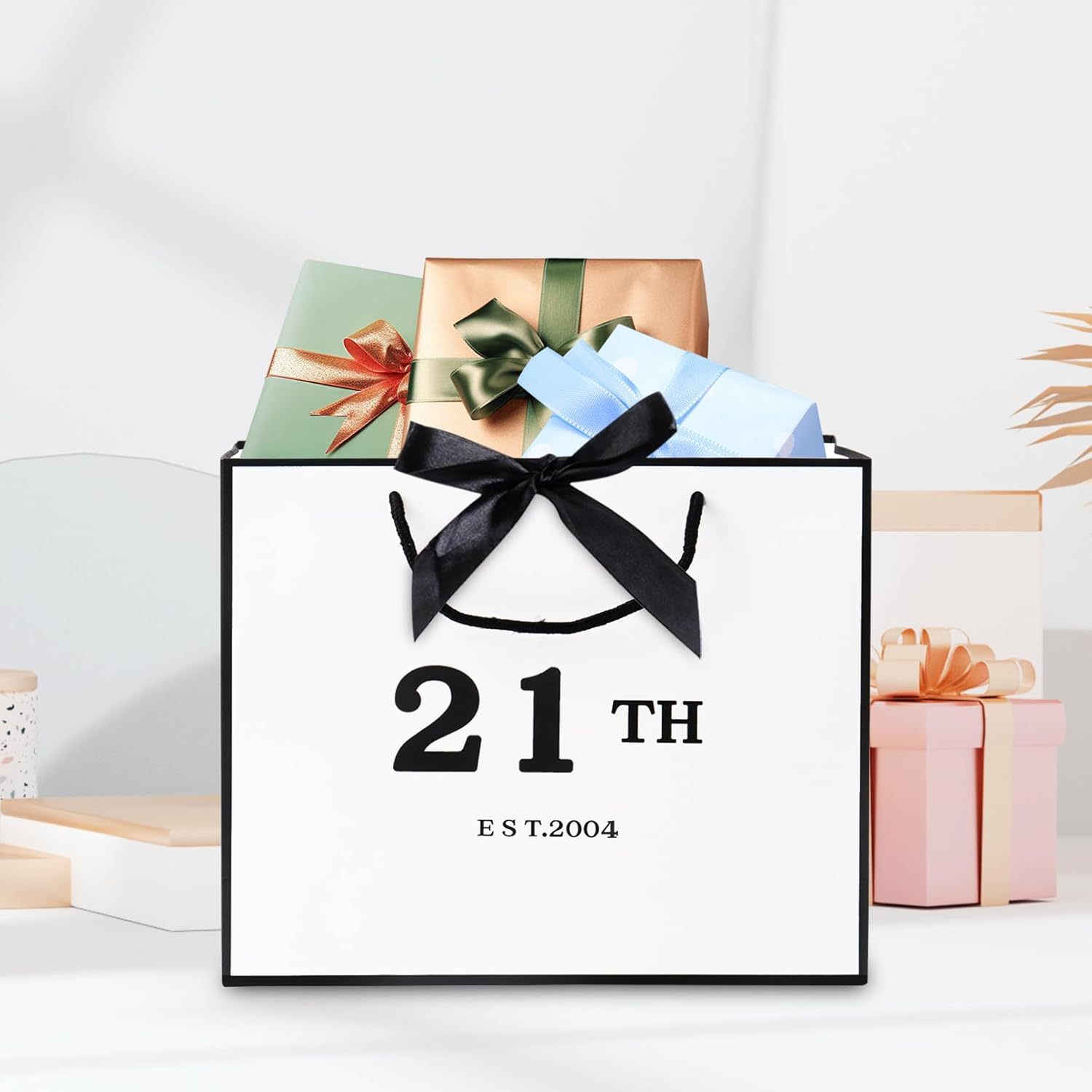 手提袋纸袋定制礼品袋生日食品包装和蛋糕展示胶印LOGO环保包装袋