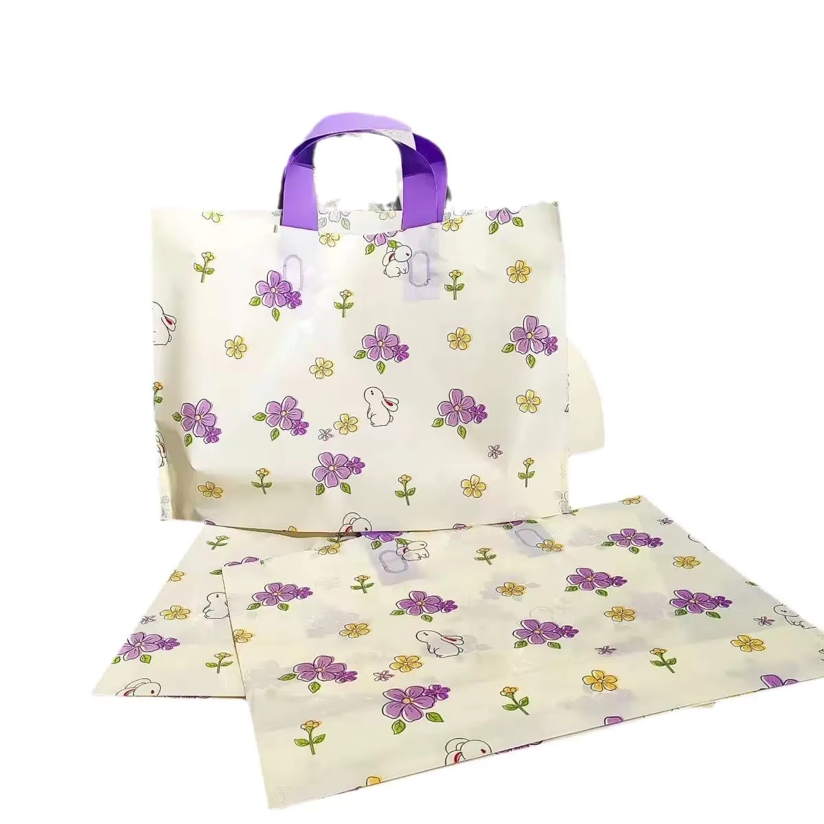 手提袋纸袋定制礼品袋新款塑料便携包装礼品女装童装购包装袋