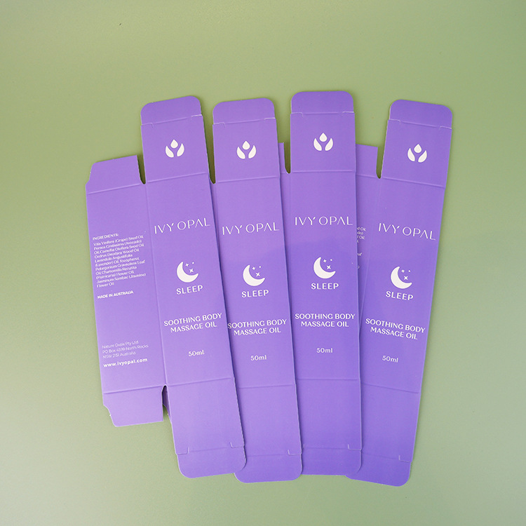 手提袋纸袋定制制造商彩色口红纸盒化妆品纸盒，用于小型企业的美