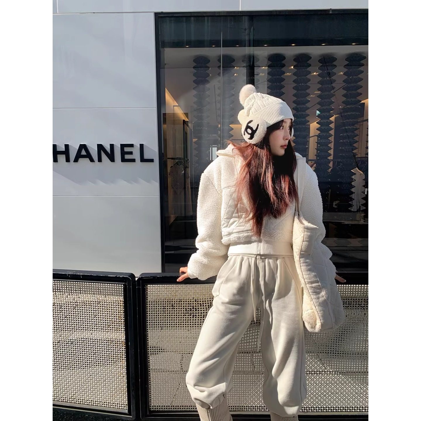 白雪之境 娇俏感千金套组 羊羔毛夹棉两穿领外套/高尔夫百褶半裙,女装/女士精品,时尚套装,淘宝优惠券,粉丝福利购,淘宝优惠卷