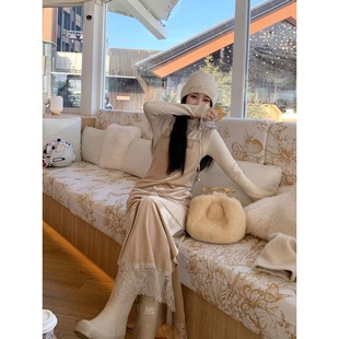 自发热高领打底 节日封神内搭套装 丝绒吊带裙 serein画廊情书