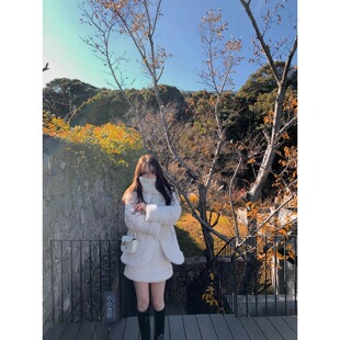 金风玉露 新中式织金提花银兰貂套装 蚕丝棉外套/半裙/水貂毛打底