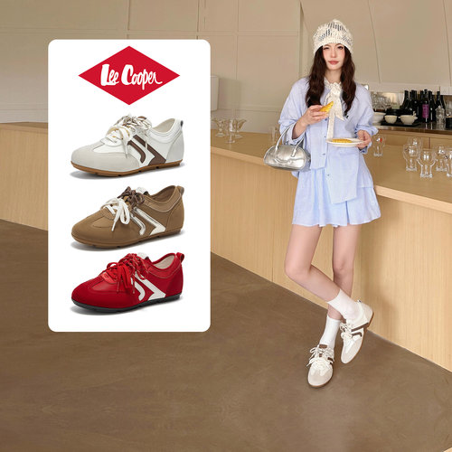 LeeCooper官方正品女鞋休闲鞋