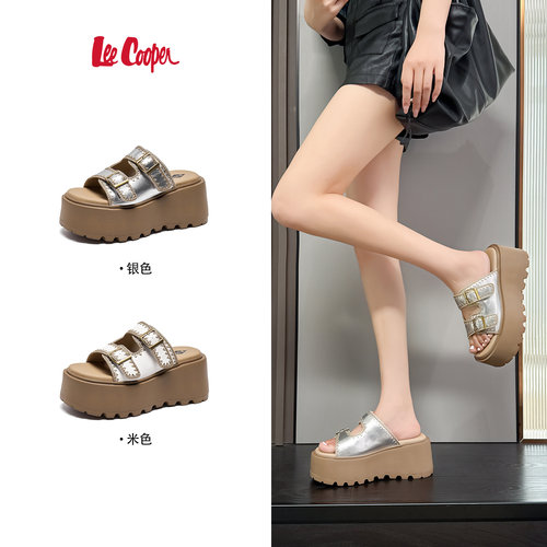 LeeCooper官方正品凉鞋女拖鞋