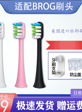 替换刷头BROG电动牙刷头Brogerway/01软毛刷头成人通用刷头清洁