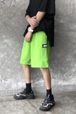 夏季港风大码贴标短裤男潮牌宽松休闲运动五分裤，男装休闲裤，电商B369（原A024）