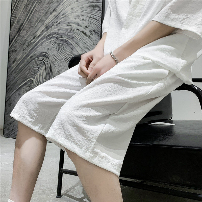 TZ01-P65夏季男士V领短袖七分袖T恤运动套装大码短裤冰丝透气,男装休闲套装,电商B369（原A024）