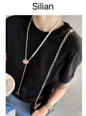 进店B买Silian|意式简约|基础款T恤|新疆长绒棉圆领短袖|BV复刻T