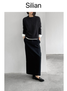 超值｜山羊绒｜时装感卷边领｜经典羊绒毛衣｜CleanFit经典百搭