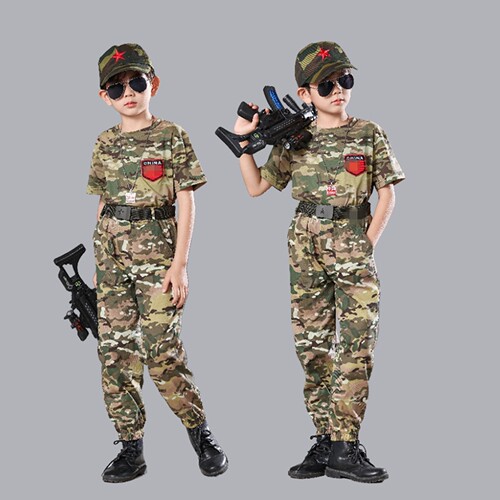 儿童特种兵幼儿园军人军装演出服
