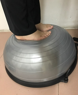 男女普拉提防爆后空翻球平衡球半球康复训练半圆瑜伽球减瘦健身球