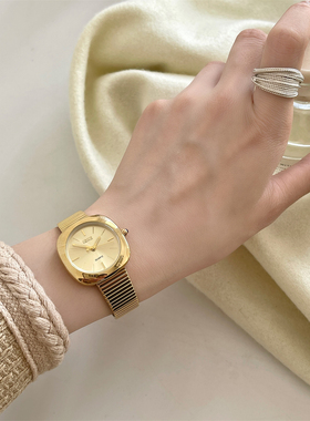 IEKE小众手表女2023新款轻奢小众女士女款时尚学生初高中生钢带表