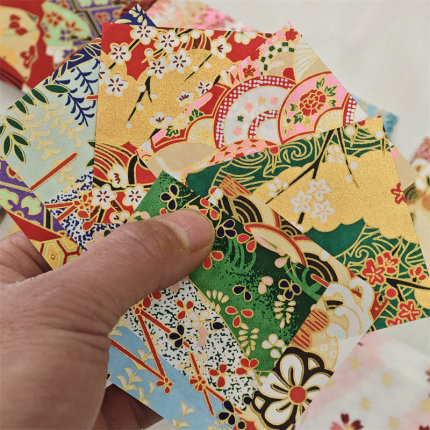正方形折纸彩纸清香友禅纸礼物创意diy手工千纸鹤成品生日纪念日