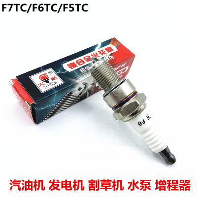火花塞f6发电机增程器割草水泵