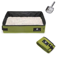 Пакет 13-й большой обычный зеленый + кошачий совок для мусора