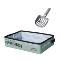 Пакет 2-го полон зеленого+кошачья песчаная лопата