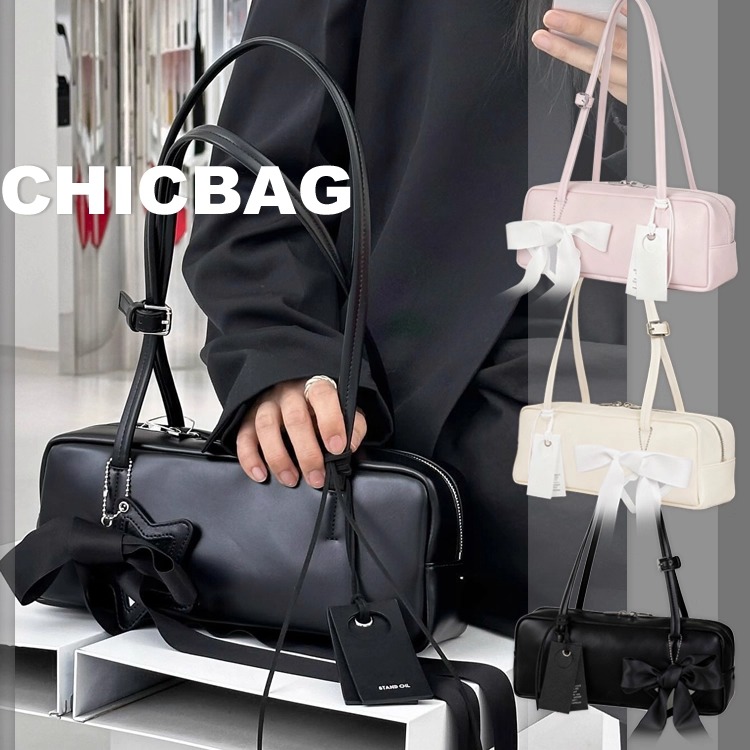 正确版本蝴蝶结星星挂件法棍包