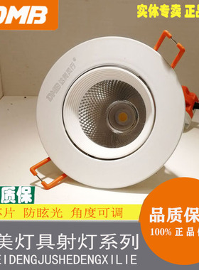 DMB达美射灯防眩天花灯嵌入式家用客厅吊顶洗墙牛眼达美风行灯具