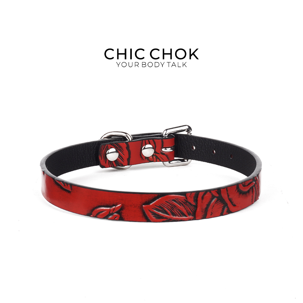 CHICCHOK正品原创项圈颈圈Choker男女高级感颈环颈圈素圈项链定制