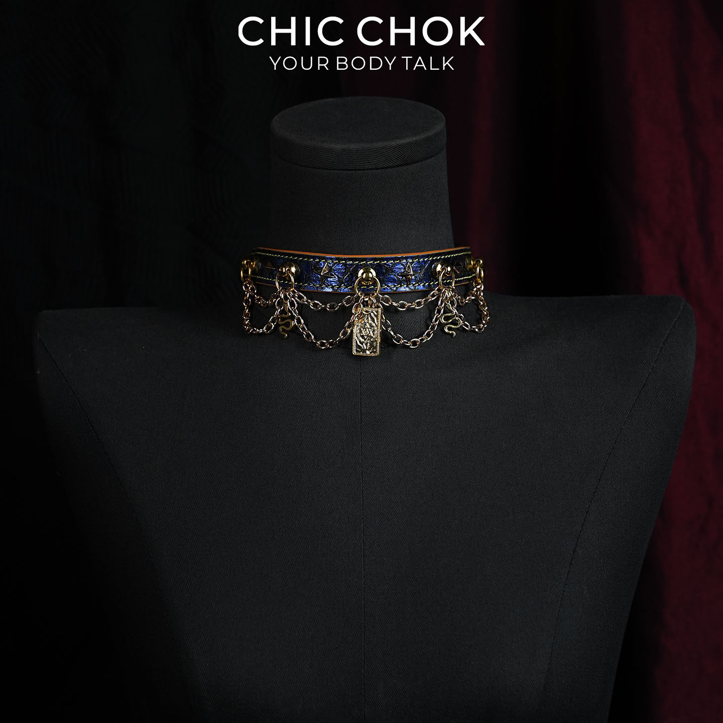 CHICCHOK塔罗窒息项圈choker