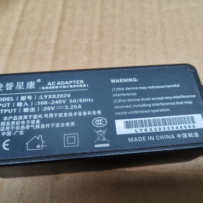 适用联想ThinkpadX1 Carbon方口带针YOGA11/13A适配器20V3.25A65W