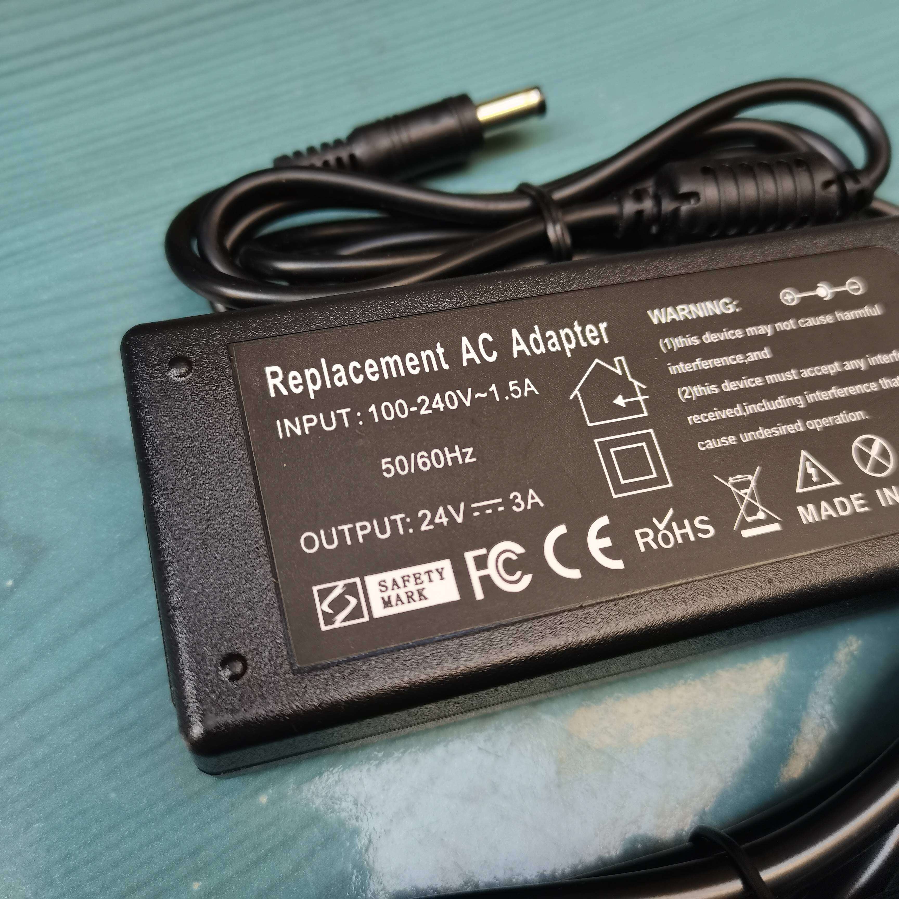 罗技MOMO GT4 GT5/EX R440 R660 方向盘 24V 电源线 适配器