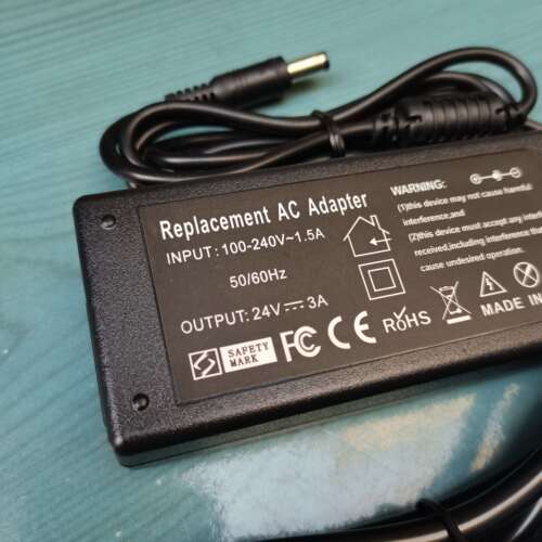 TSC打印机TTP-244PRO/243/247电源适配器24V2.5A/3A充电器电源线