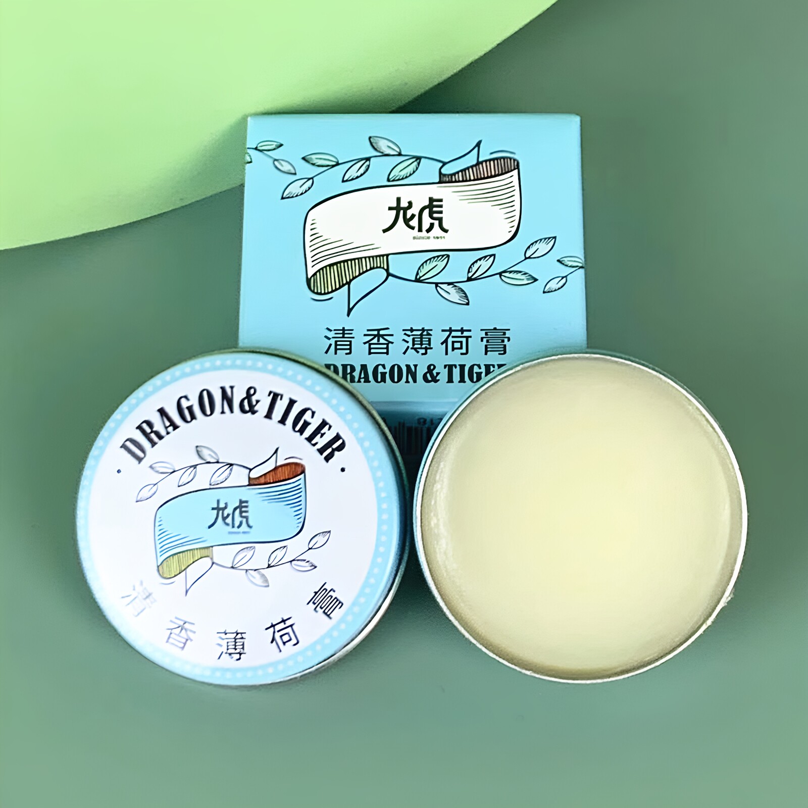 龙虎清凉膏薄荷清香舒爽10g开车防困学生防瞌睡提神醒脑防暑用品