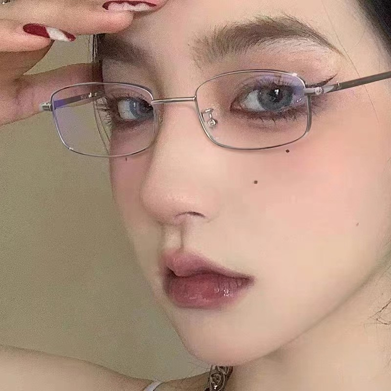 超轻防蓝光眼镜女小框平光镜