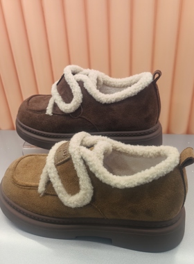 香香莉2025冬季新款32566女鞋时尚百搭舒适厚底轻便运动女休闲鞋