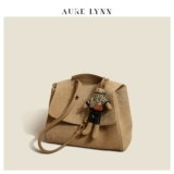 Кожаная вместительная и большая сумка на одно плечо, из натуральной кожи