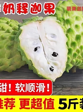 现摘释迦果新鲜番荔枝凤梨牛奶佛头果林檎摩尼果当季新鲜水果