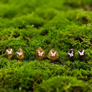 《天生盲盒》新中式随形波罗地海琥珀女款S925纯银复古耳钉