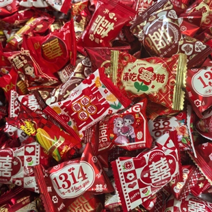 10斤精美包装 喜糖软婚庆喜糖结婚专用散喜奶糖酥糖年货手伴礼