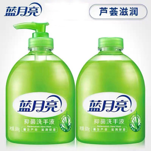 蓝月亮洗手液芦荟抑菌500g大瓶