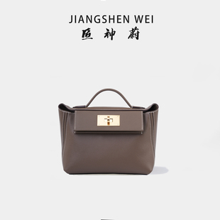 匠神蔚24纯手工真皮包包单肩斜跨腋下休闲时尚 百搭女士包包经典