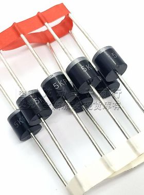 5KP30A 5KP30 R-6直插 P600 5000W 30V TVS瞬变二极管 单向30V