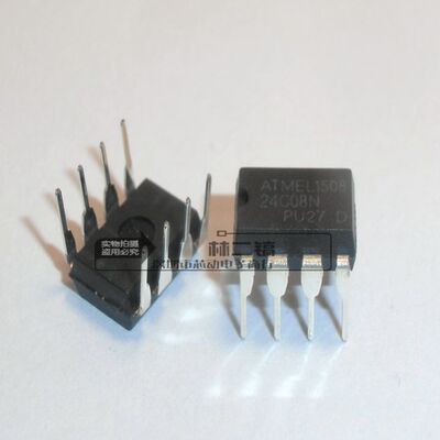 AT24C08A AT24C08N AT24C08 24C08N 存储器芯片 DIP-8 10个