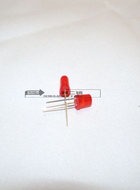 5MM LED 红色高亮 红发红发光二极管 红色 短脚圆头 50只
