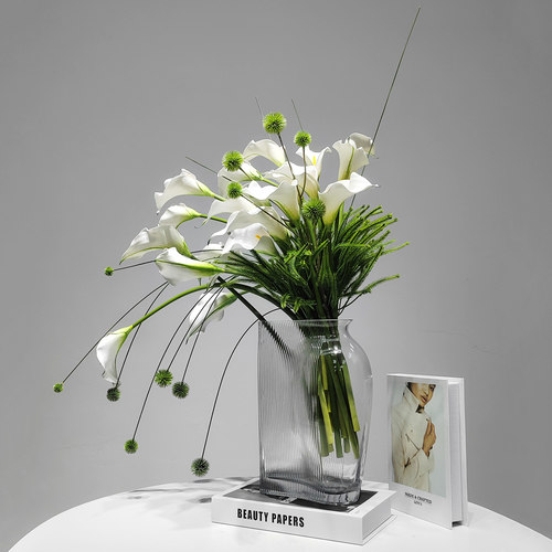 装饰品玻璃花瓶简约餐桌BESTWEST