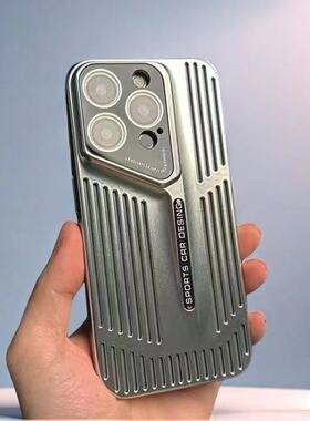 适用苹果15promax手机壳刀锋14plus冰感非凡13pro透气散热全包边12电镀自带镜头膜不顶边iPhone11proma苹果16