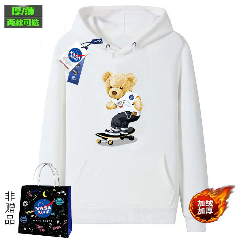 联名NASA连帽加绒