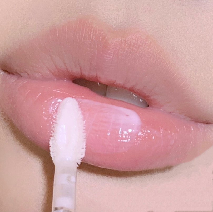 白睡莲唇膜套装礼盒保湿滋润去死皮淡化唇纹唇乳补水