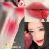 开年好运 丝绒唇釉V40爆金苹果细闪 木柯诗唇泥哑光口红显白保湿