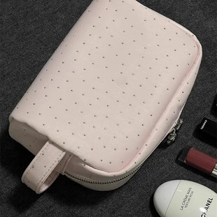 blingbling超闪小方包！韩国少女感化妆包百搭旅游洗漱包小方包