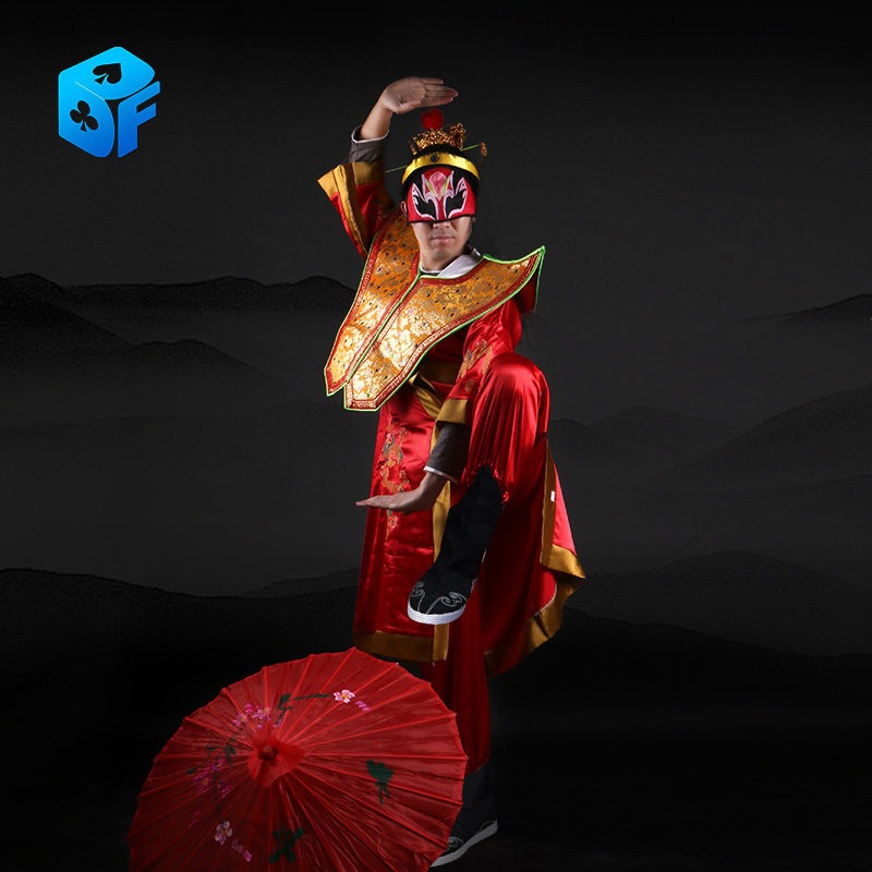 舞台魔术变脸服装北方魔术幻影