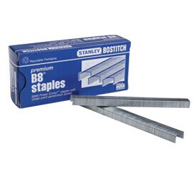 进口加厚B8订书钉 staples史泰博不锈钢拱背形驼背订书针书钉包邮