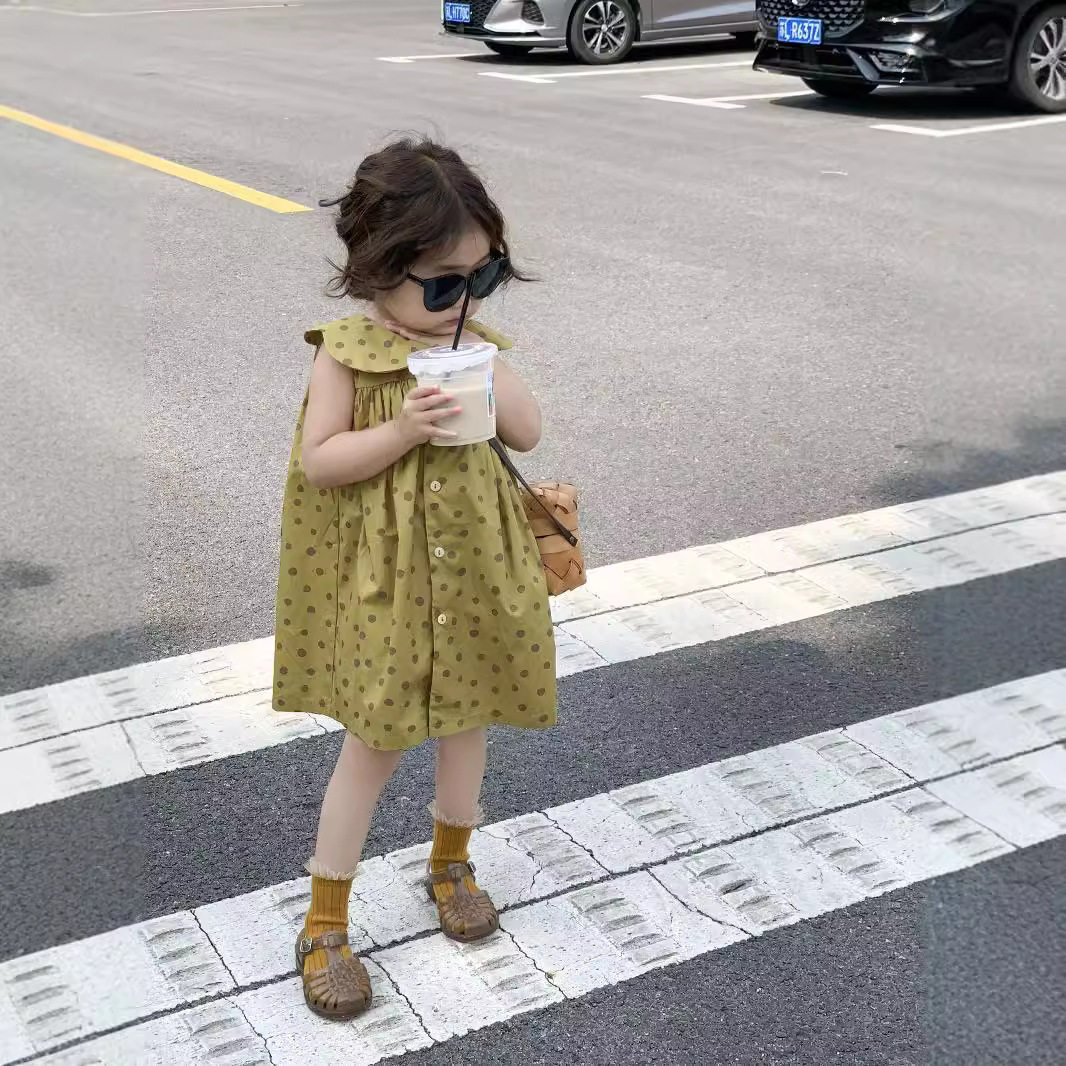 2026夏季新款 韩版童装 女连衣裙