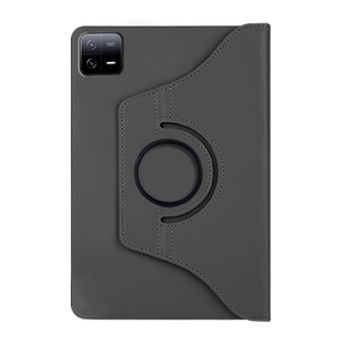 确动适用于小米平板8旋转保护套新款11.2英寸8Pro荔枝纹理小米7平板皮套7Spro小米6/5防摔XiaoMi Pad8支架por