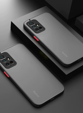 确动适用于红米Note11手机壳透明Note11Pro/Pro+肤感Redmi撞色小米Note11TPro镜头TPro+全包EPro防摔保护套